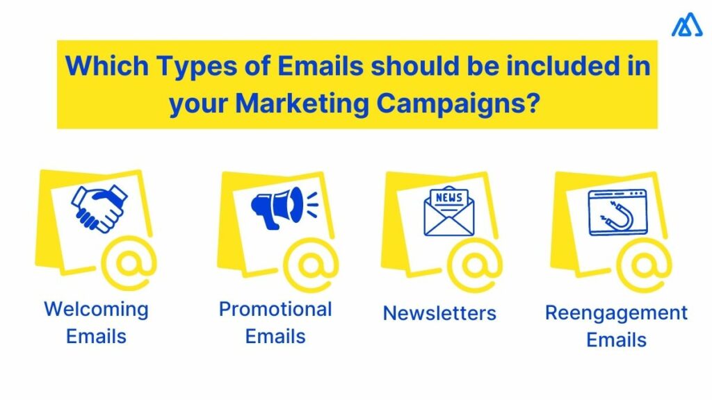 Which Types of Emails Should Be Included in Your Marketing Campaigns?