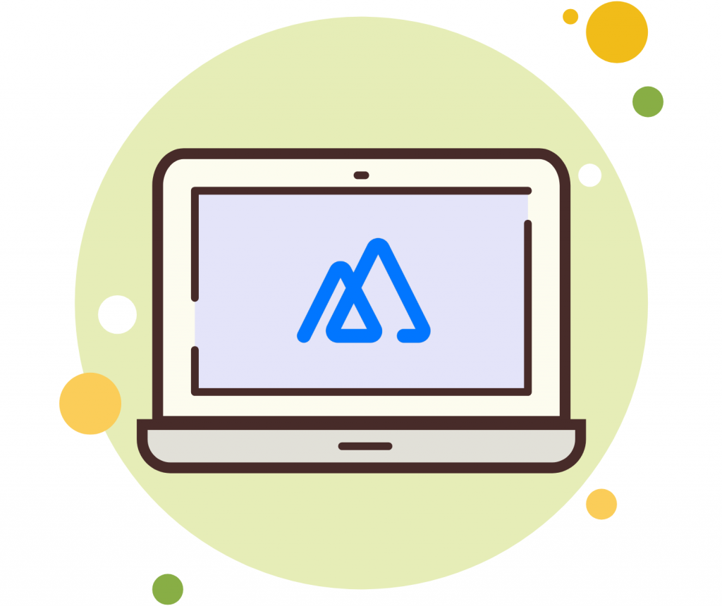 Kylas mnemonic on a laptop screen